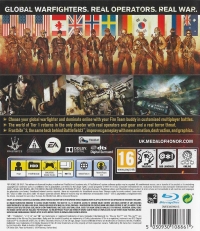 Medal of Honor: Warfighter Box Art
