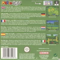 Mario Golf (CGB-AWXP-EUR-1) Box Art