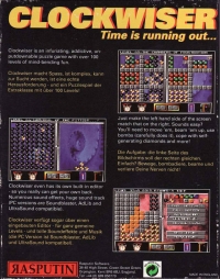 Clockwiser: Time is Running Out... Box Art