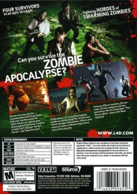 Left 4 Dead Box Art