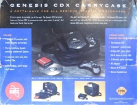 Sega Genesis CDX Carrycase Box Art