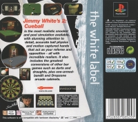 Jimmy White's 2: Cueball - The White Label Box Art