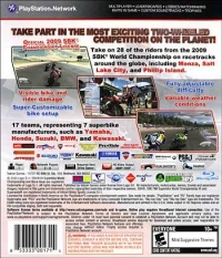 SBK X: Superbike World Championship Box Art