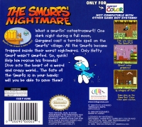 Smurfs' Nightmare, The Box Art