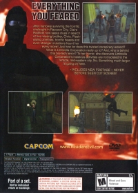 Resident Evil Code: Veronica X (SLUS-20184) Box Art