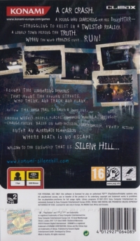 Silent Hill: Shattered Memories Box Art