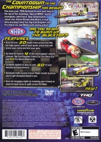 NHRA Drag Racing: Countdown to the Championship Box Art