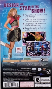 Hannah Montana: Rock Out the Show Box Art