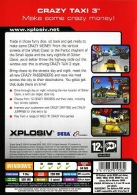 Crazy Taxi 3 - Xplosiv Box Art