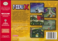 F-Zero X Box Art