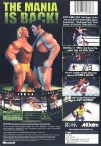 Legends of Wrestling II Box Art