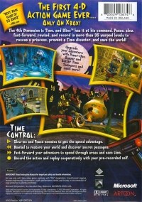 Blinx: The Time Sweeper Box Art