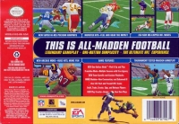 Madden NFL 99 Box Art