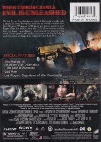Resident Evil: Damnation (DVD) [NA] Box Art