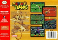 Mario Tennis Box Art