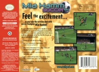 Mia Hamm Soccer 64 Box Art