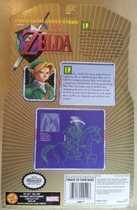 Legend of Zelda, The: Ocarina of Time figures - Link and Epona Box Art
