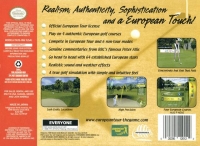 PGA European Tour Box Art