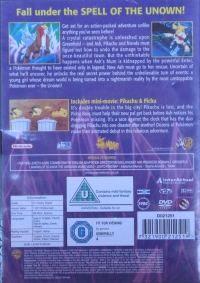Pokémon 3: The Movie (DVD) [UK] Box Art