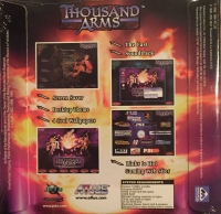 Thousand Arms Soundtrack & Multimedia CD Box Art