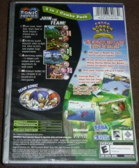 Sonic Heroes & Super Monkey Ball Deluxe - Platinum Family Hits Box Art