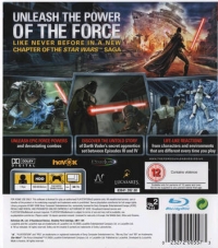 Star Wars: The Force Unleashed Box Art