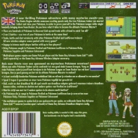 Pokémon LeafGreen Version Box Art