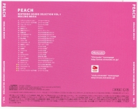 Nintendo Sound Selection vol.1 Peach <Healing Music> Box Art