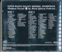 Super Mario Galaxy Original Sound Track Platinum Version Box Art