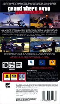 Grand Theft Auto: Liberty City Stories Box Art