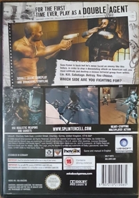 Tom Clancy's Splinter Cell: Double Agent Box Art