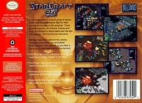 StarCraft 64 Box Art