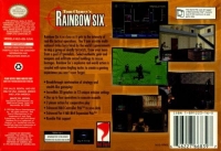 Tom Clancy's Rainbow Six (gray cartridge) Box Art