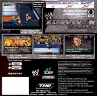 WWE Survivor Series Box Art