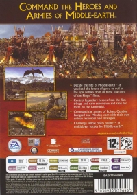 Lord of the Rings, The: The Battle for Middle-Earth Box Art