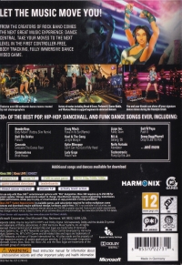 Dance Central Box Art