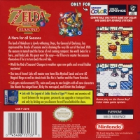 Legend of Zelda, The: Oracle of Seasons Box Art