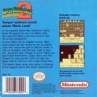 Super Mario Land 2: 6 Golden Coins Box Art