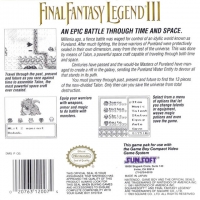 Final Fantasy Legend III (Sunsoft) Box Art
