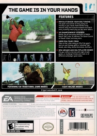 Tiger Woods PGA Tour 07 Box Art