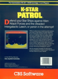 K-Star Patrol Box Art