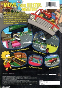 Simpsons, The: Road Rage Box Art