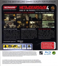Metal Gear Solid 4: Guns of the Patriots - Platinum Box Art