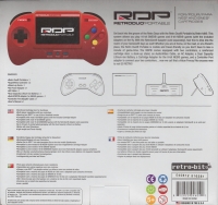 Retro-Bit Retro Duo Portable (red) Box Art