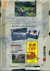 Jak and Daxter: The Precursor Legacy Demo Disc Box Art