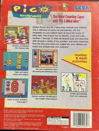 Great Counting Caper with The 3 Blind Mice, The (purple cart) Box Art