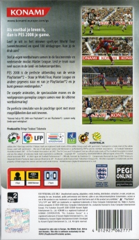 Pro Evolution Soccer 2008 [NL] Box Art