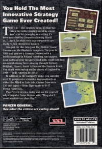 Panzer General (long box) Box Art