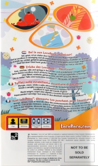 LocoRoco (Not to be Sold Separately) Box Art