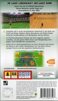 Smash Court Tennis 3 [DE] Box Art